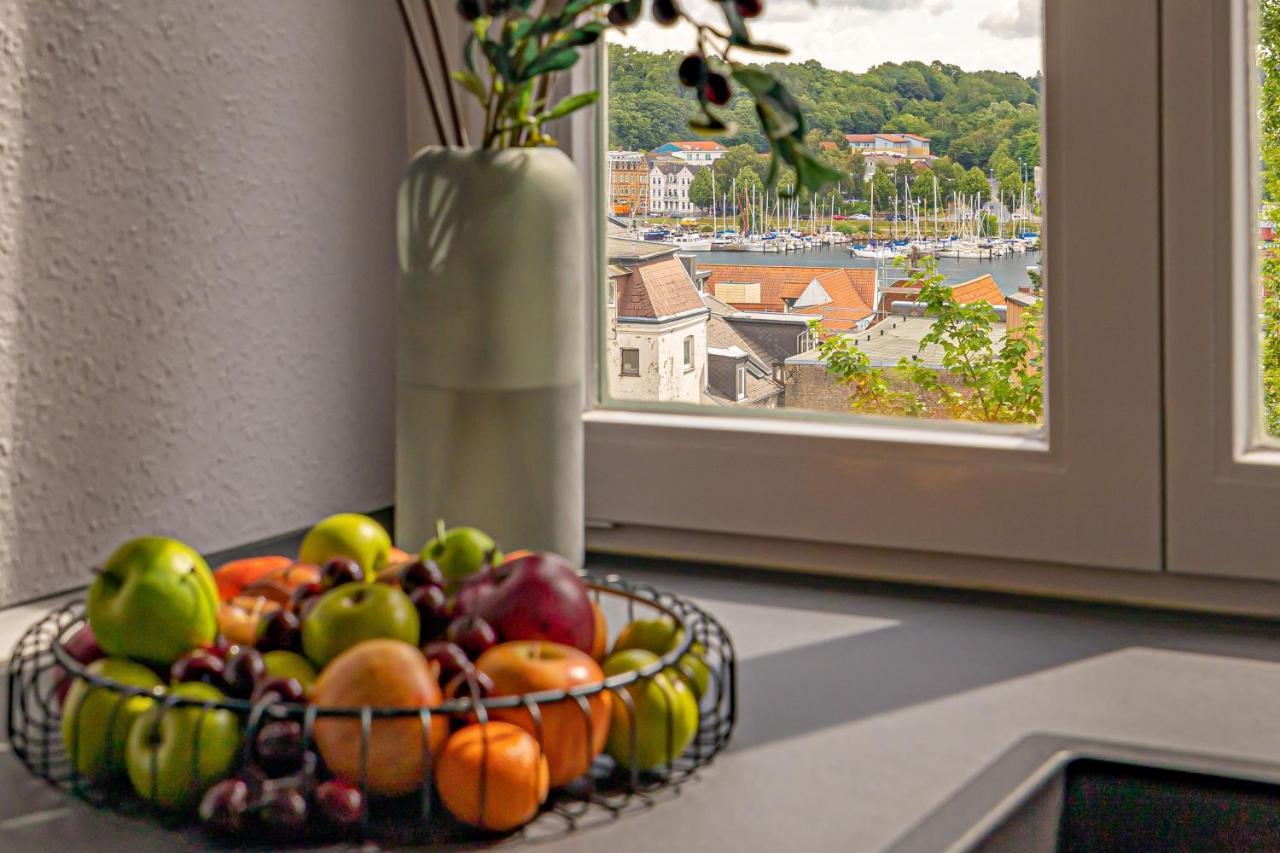 Fewo1846 - Moewensicht - Luxurioese Maisonettewohnung Mit 2 Schlafzimmern Und Hafenblick Flensburg Dış mekan fotoğraf